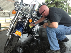 How to properly wash your Harley-Davidson motorcycle