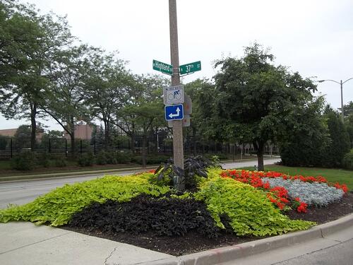 Present Corner of 37th Street and Highland Blvd. Milwaukee WI.